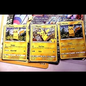 Mcdonald's Holographic Pikachu  Pokémon 25th Anniversary.